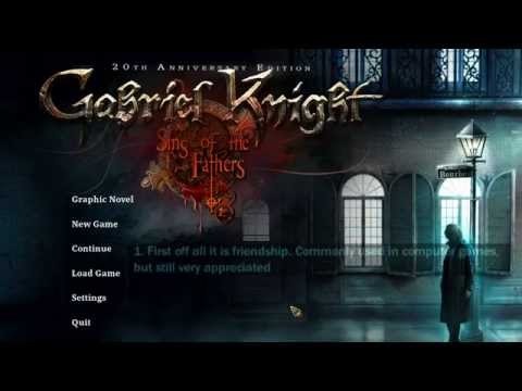 777 Heart players game review Gabriel Knight sins of the fathers 20th anniversary edition