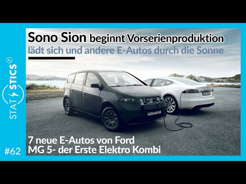 STAT E-STICS #62 | Sono Sion News - laden durch die Sonne, Xpeng 5, Ford E-Crossover