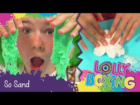 Lollyboxing 56 - Písečná challenge se So Sand!