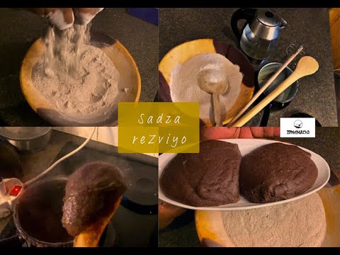 How To Cook Sadza ReZviyo (African Finger Millet Pap)
