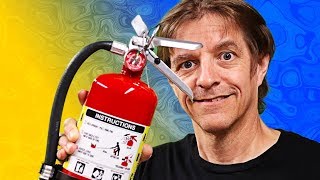 Install fire extinguisher - Fire Safety in the Shop