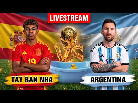 Trực tiếp World Cup 2026: Tây Ban Nha vs Argentina | Chung kết | VTV24