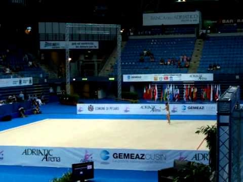 word cup ginnastica ritmica pesaro 2010 - veronica bertolini