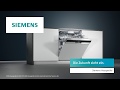 Siemens Lave-vaisselle encastrable iQ500 SR65ZX22ME Entièrement intégré