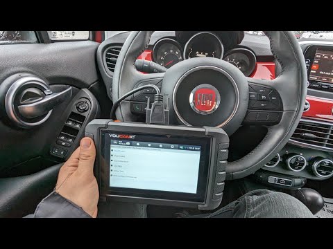 Fiat 500 Health Check Diagnose with YOUCANIC Scanner