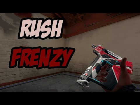 VALORANT - RUSH FRENZY SKIN GAMEPLAY
