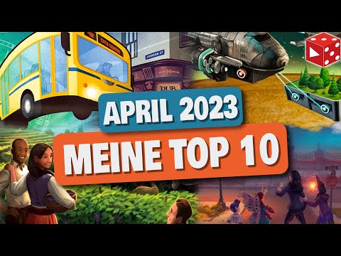 Meine TOP 10 Spiele im April 2023 - Überraschende Highlights: alte Klassiker ganz groß!