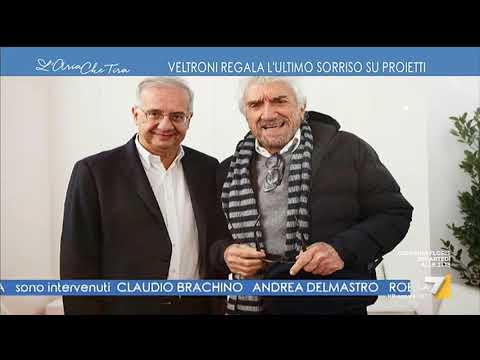 L'omaggio commosso di Walter Veltroni a Gigi Proietti: "Gli volevo molto bene, ricordo quella ...