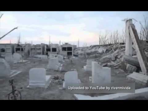 Bleak footage from the lost town of Epecuén.