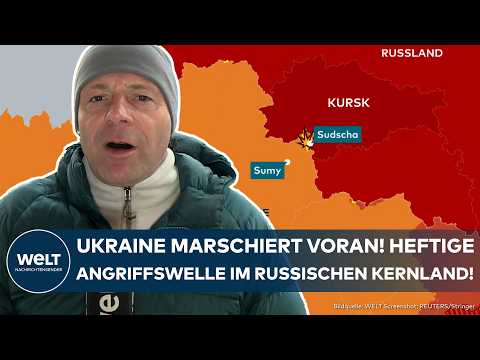 PUTINS KRIEG: Überraschende ukrainische Offensive! Beim Kampf um Kursk holt Kiew zum Gegenschlag aus