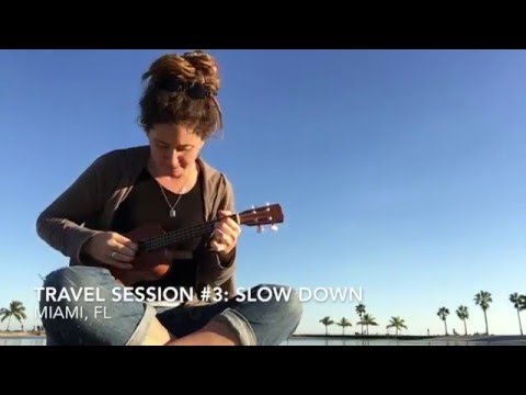 Travel Session #3: Slow Down, Kristen Graves, Miami (the beach!)