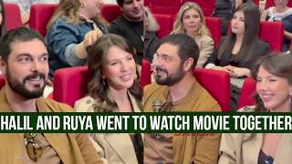 Halil Ibrahim Ceyhan and Ruya Coric Were in Cinema Together