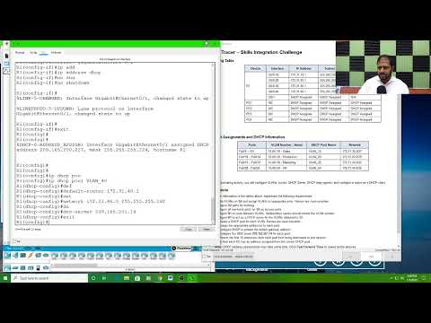 Lab 8.3.1.2 Packet Tracer - Skills Integration Challenge - Professor Munshi Shams (CCNA 2)