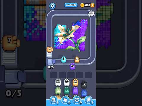 Pixel Flow Level 2206 Walkthrough