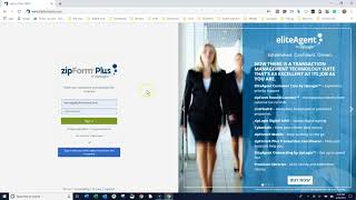 zipForms - login and create transaction
