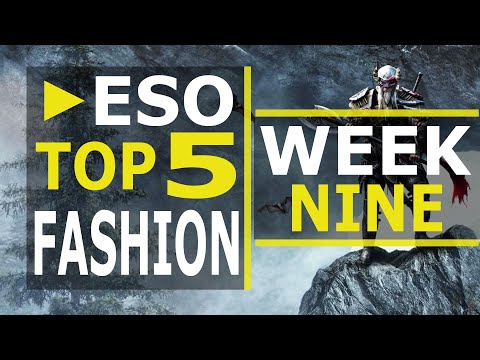 ESO Best Costumes, fashion, and outfits | Top 5 ESO Fashion - WEEK 9