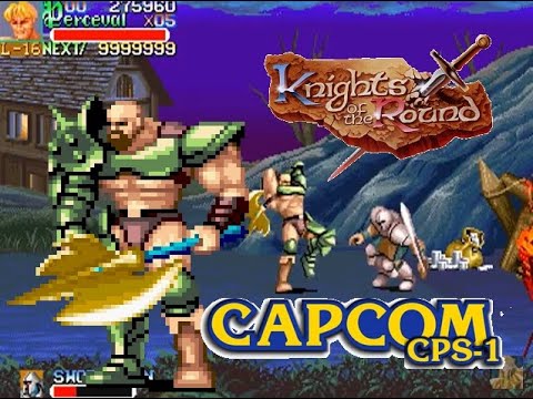 Knights of the Round arcade Parceval Lev7 Hardest no death and got most of treasures playthrough