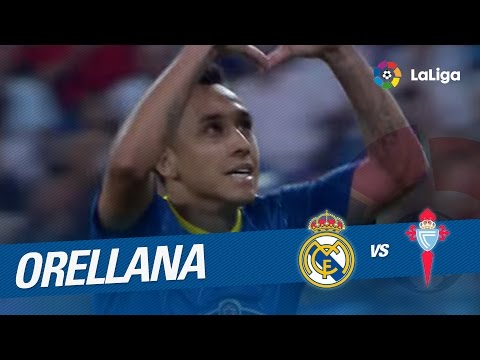 Golazo de Orellana (1-1) Real Madrid - Celta de Vigo