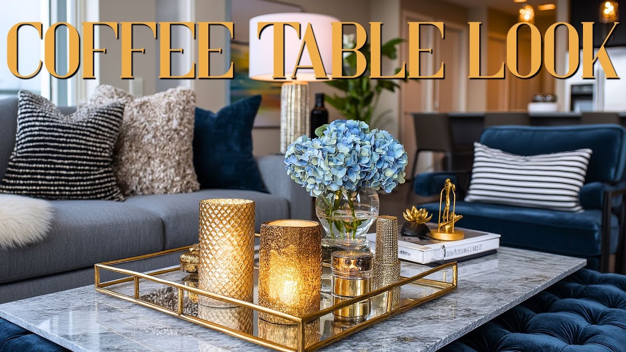Coffee Table Styling Ideas | The Formula That Makes Any Room Look Expensive (24/7 Live)