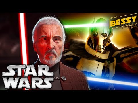 How Dooku Trained Grievous in ALL Lightsaber Forms - Explain Star Wars