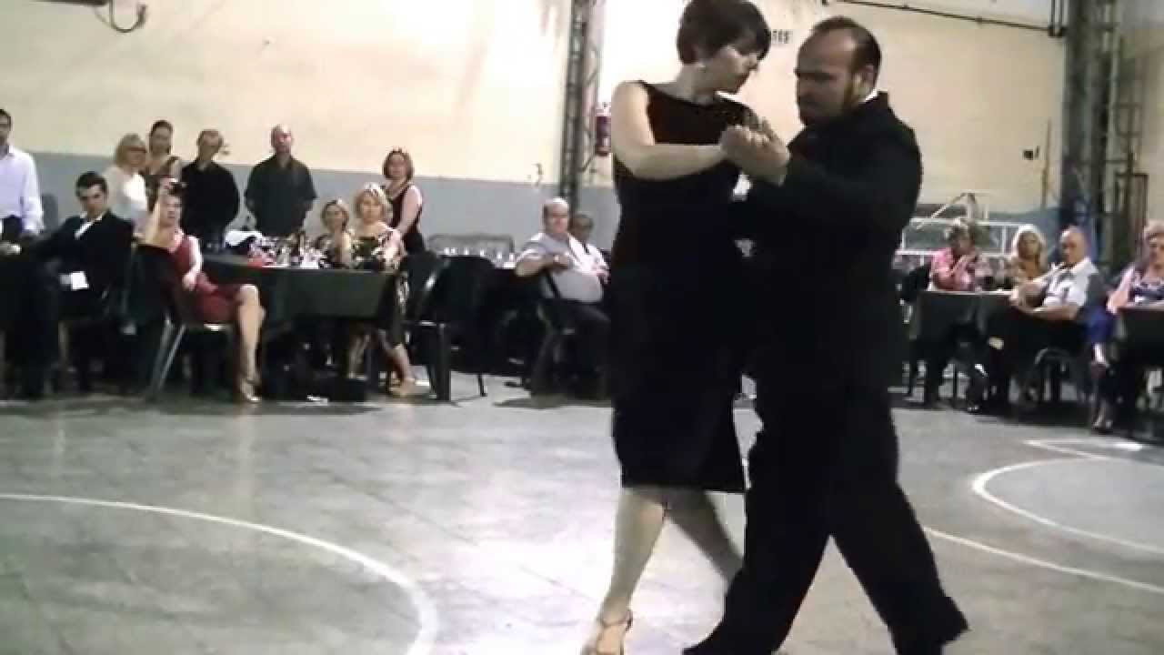 Irina Miroshnichenko & Oscar Montenegro en Milonga Malena Sunderland Club 2/3