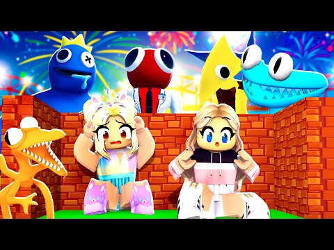 ISY & RONJA spielen NEUE RAINBOW FRIENDS 2 in Roblox
