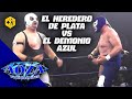 Axel And Blue Demon Jr Collide In The Center Of The Ring The Silver Heir Vs The Blue Demon