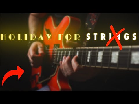 Just for fun I re-arranged “Holiday for Strings” by David Rose