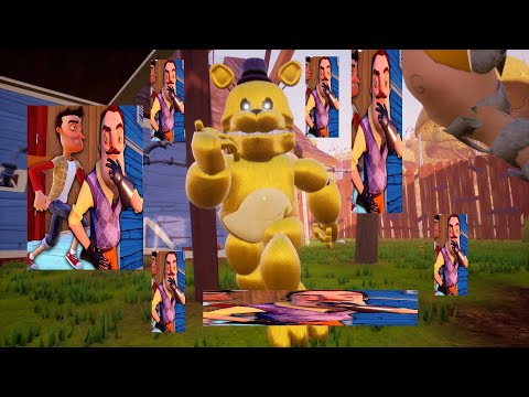 500 SUB SPECIAL! Finally playing the game V.S. Fredbear / Hello Neighbor Ep 1