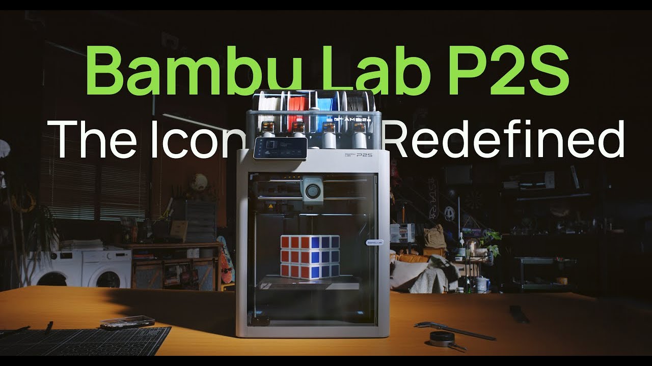 The P2S is here! Our most popular printer just got smarter. 🚀 - YouTube