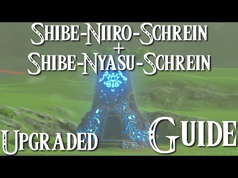 ZELDA: BREATH OF THE WILD - UPGRADED - Shibe-Niiro-Shrine / Shibe-Nyasu-Shrine Guide