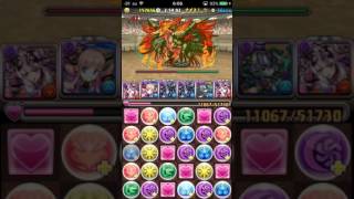 【パズドラ】転生してくれたハクちゃんで闘技場1いってみました 転生ハク