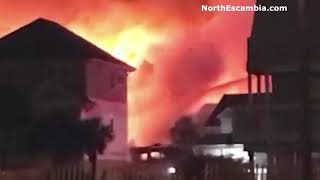 Key Harbor Condo Fire Building Collapse - NorthEscambia.com