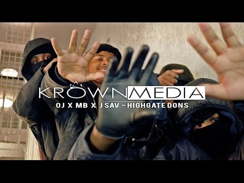OJ X MB X JSav (#5) - Highgate Dons [Music Video] (4K) | KrownMedia