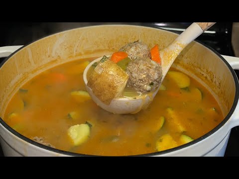 How To Make Albondigas | Mexican Meatball Soup