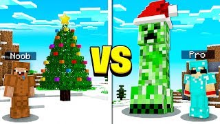MINECRAFT NOOB vs PRO CHRISTMAS!