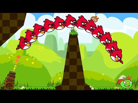 Angry Birds Cannon Collection 1 - THE PIGGIES TAKEN A TRICKSHOT FROM PIGGIES!
