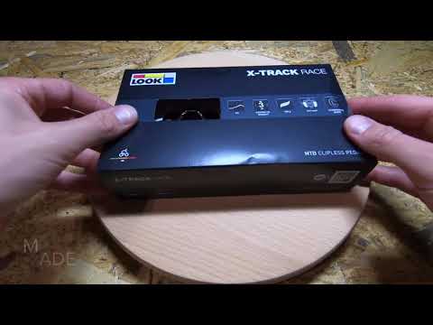 Look X-Track Race pedals unboxing.