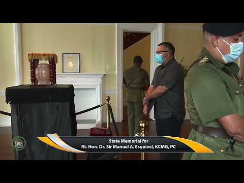 Cabinet Ministers Pay Their Respects to Sir Manuel
