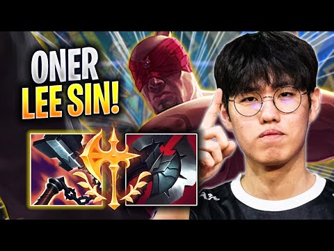 ONER IS A GOD WITH LEE SIN! - T1 Oner Plays Lee Sin JUNGLE vs Vi! | Season 2023