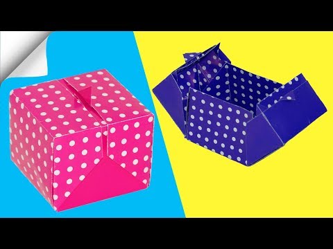 DIY paper box How to make paper box