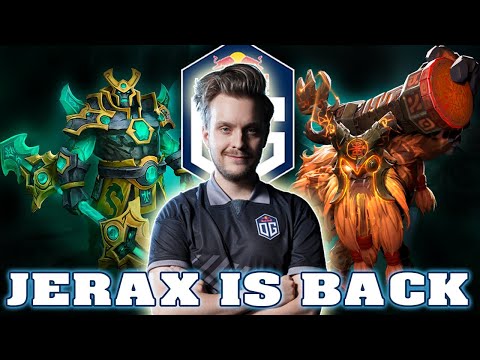 OG JerAx - One of the best position 4 in Dota 2 - He's back