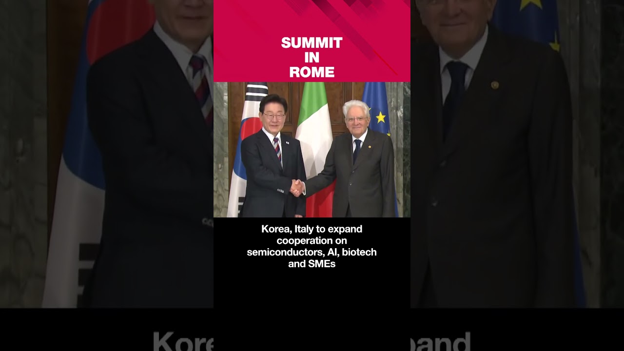 South Korea and Italy elevate diplomatic ties to Special Strategic Partnership, expand AI and defense cooperation