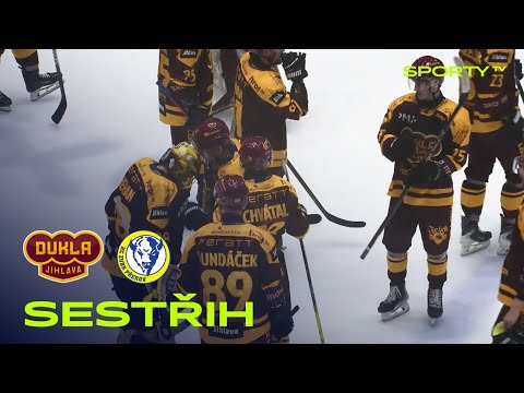 HC Dukla Jihlava vs. HC ZUBR Přerov 3:1 | Maxa liga | 25. kolo | SESTŘIH