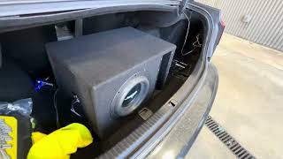 Single Skar 10” Pushing 2000 watts rms