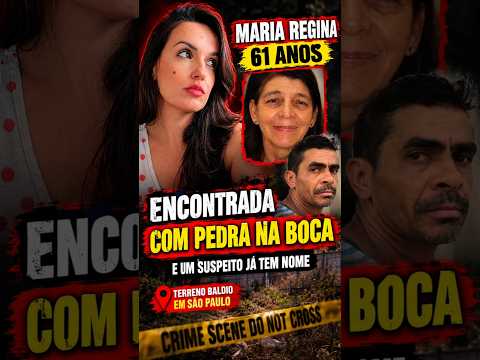 🚨 Maria Regina, de 61 anos, foi encontrada morta. #truecrimebrasil #crimesreais #noticias