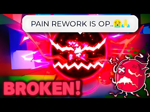 PVPING with *NEW PAIN REWORK* One Shot Combo is BROKEN!!💀🔥 (BloxFruits)