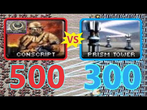 Infantry using Disk Laser - Red Alert 2