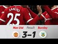Manchester United vs Burnley 3-1 Ralf Rangnick Tactical reaction 30/12/2021 Ronaldo goal