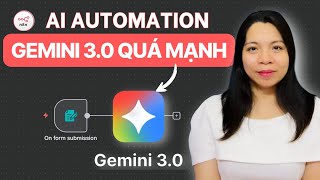 #7. Gemini 3.0 Pro + n8n: Tự Động Phân Tích Video,Ảnh, Audio Cực Mạnh 2026 (Full Hướng Dẫn)